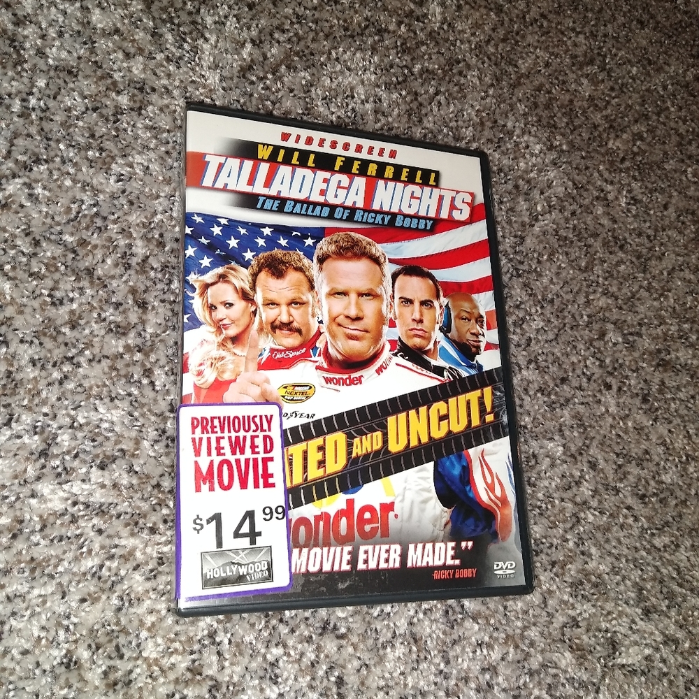 Talladega Nights Unrated DVD